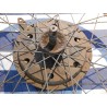 Ensemble Jante Chromé Anglaise et Rayons Pour BSA B33, M20, M21, A10, A65, B44 (Roue Avant)