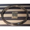 Ensemble Jante Chromé Anglaise et Rayons Pour  BSA A65 Spitfire et Goldstar Clubman (Roue Avant)