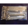 Ensemble Jante Chromé Anglaise et Rayons Pour BSA A75 et Triumph T150 (Roue Arrière)