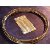 Ensemble Jante Chromé Anglaise et Rayons Pour BSA A75 et Triumph T150 (Roue Arrière)
