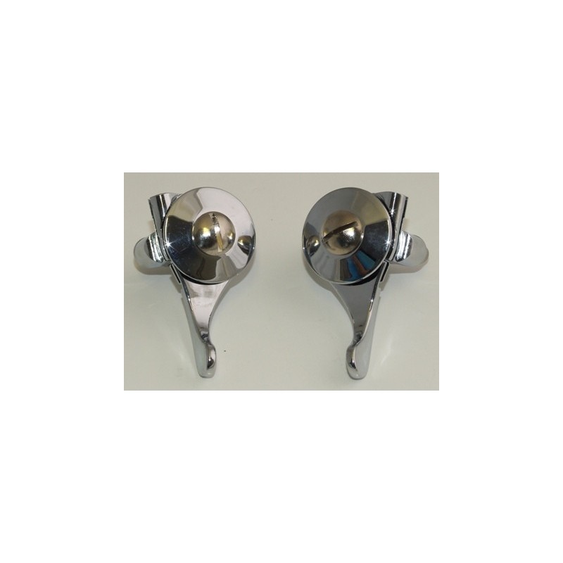 Paire de Leviers de Magnéto / Starter, Bout Plat, Universels