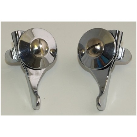 Paire de Leviers de Magnéto / Starter, Bout Plat, Universels