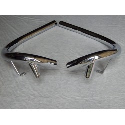 Tubes d'Échappement Pour BSA A65 1971 Huile dans le Cadre 