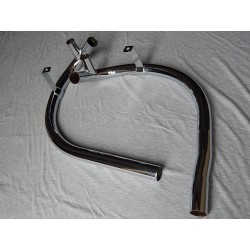 Tubes d'Échappement Pour BSA A65 1971 Huile dans le Cadre 