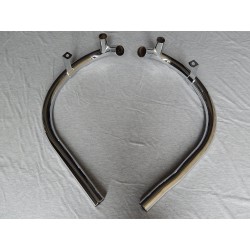 Tubes d'Échappement Pour BSA A65 1971 Huile dans le Cadre 
