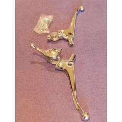 Paire de Leviers de Guidon Pour Embrayage, Frein et Starter, Triumph