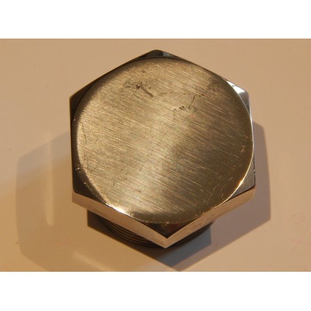 Écrou du Haut de Tube de Fourche Norton, fourche Roadholder (1947-67) en Inox