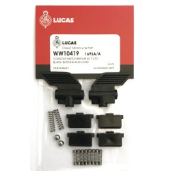Kit pour Réviser Commodo Lucas 169SA Leviers Courts Noirs 1971-72