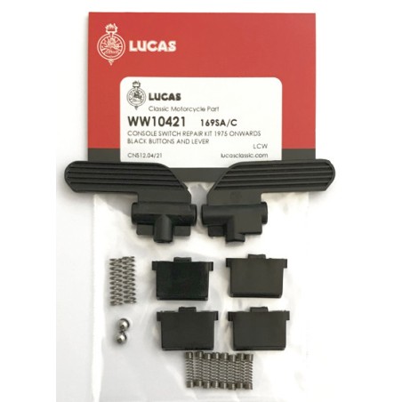Kit pour Réviser Commodo Lucas 169SA Leviers Longs Noirs 1973-