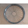 Ensemble Jante Chromé Anglaise et Rayons en Inox Pour BSA avec Moyeux Ariel