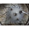 Ensemble Jante Chromé Anglaise et Rayons en Inox Pour BSA avec Moyeux Ariel