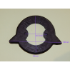 Caoutchoucs de Montage de Sigles de Réservoir d'Essence Matchless