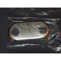 Plaque Pont de Goujon de Cylindre Triumph T140 TR7 en Inox