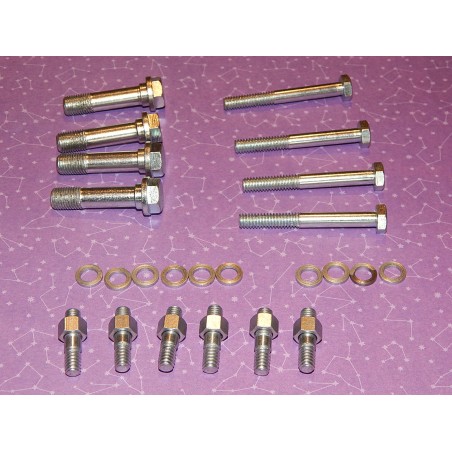 Jeu de Goujons, Boulons, Écrous et Rondelles pour Boîte Culbuteur Triumph T140 / TR7 1973-83