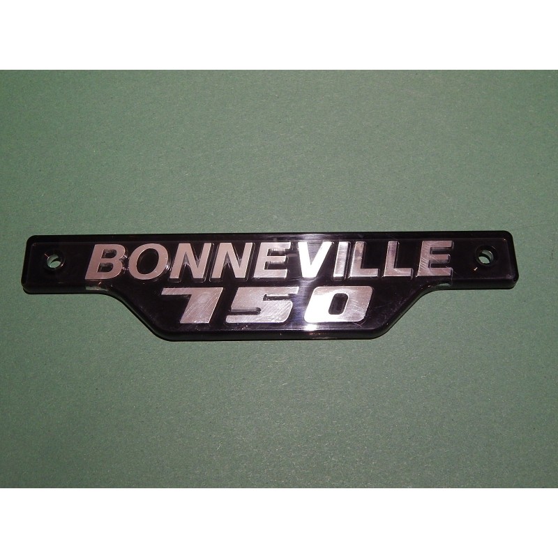 Logo de Cache Latérale Triumph "Bonneville 750" 1979-82