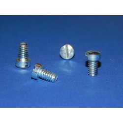 Jeu de 4 Vis de la Trappe en Bas de la Cheminée BSA B31, B33, M33