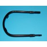 Support Central de Garde-Boue Avant en Noir Pour Triumph 1964-72