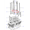 Joint de Colonette de Tige de Culbuteur Triumph T150 et T160 et BSA A75