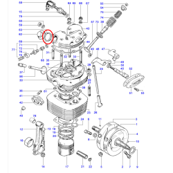 Rondelle en Fibre pour Plusieurs Bouchons Moteur et Boîte Triumph
