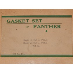 Pochette de Joints Panther Modèles 65 et 75 1951-52