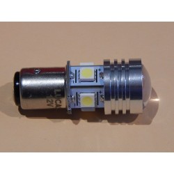 Ampoule LED 12V BAY15D Pour Feu Arrière, Authentique Lucas