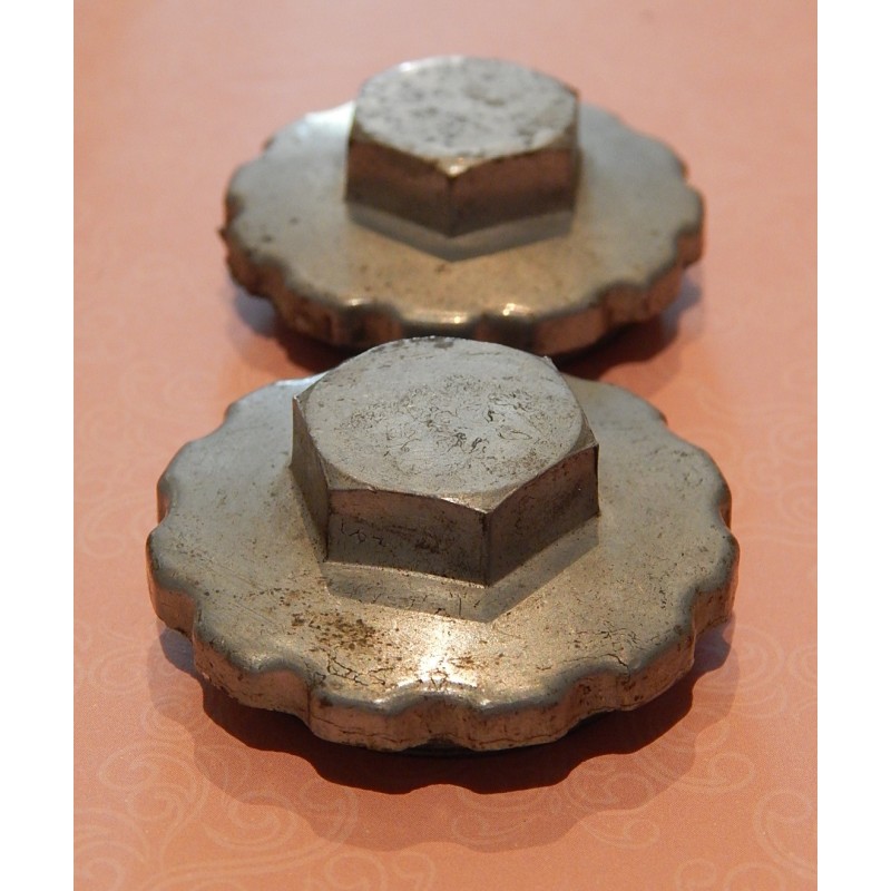 Bouchons Neuf d'Époque Pour Réglage des Culbuteurs Ariel 1938-58 (Paire)