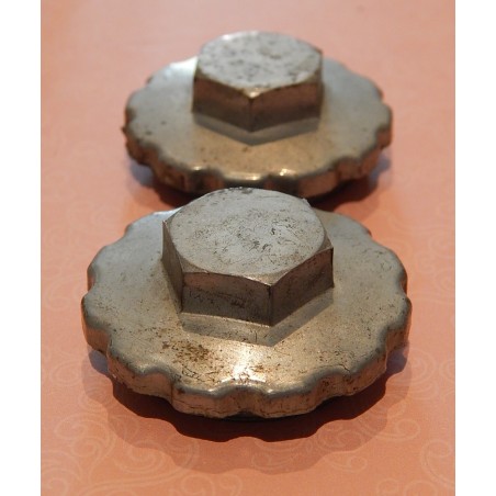 Bouchons Neuf d'Époque Pour Réglage des Culbuteurs Ariel 1938-58 (Paire)