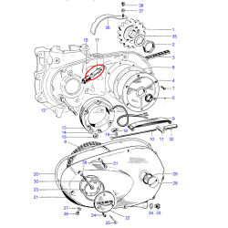 Passe-Fil d'Alternateur Triumph Unit Bicylindre 1970-85