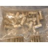 Jeu de 40 Rayons et Écrous en Inox pour Roue Avant Norton 19 Pouces Frein À Disque