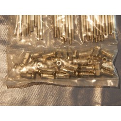 Jeu de 40 Rayons et Écrous en Inox pour Roue Arrière 19 Pouces Norton Commando 850cc Frein À Disque