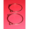 Clips en INOX pour Soufflets de Fourche Triumph 1967- (paire)