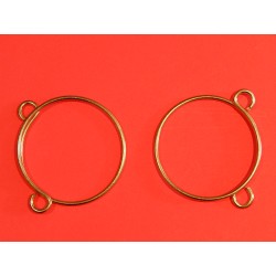 Clips en INOX pour Soufflets de Fourche Triumph 1967- (paire)