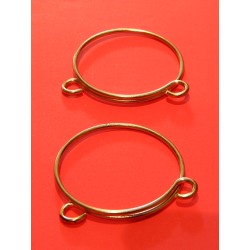 Clips en INOX pour Soufflets de Fourche Triumph 1967- (paire)