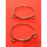 Clips en INOX pour Soufflets de Fourche Triumph 1967- (paire)