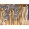 Jeu de 40 Rayons et Écrous en Inox pour Roue Arrière 18 Pouces Moyeu Conique BSA et Triumph