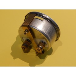 Ampèremètre AVEC DEFAUT 2 Pouces / 51mm avec Boîtier Métal et Fond Noir, 8 - 0 - 8 Ampères