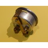 Ampèremètre AVEC DEFAUT 2 Pouces / 51mm avec Boîtier Métal et Fond Noir, 8 - 0 - 8 Ampères