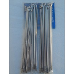 Jeu de 40 Rayons et Écrous en Inox pour Roue Arrière QD en 18 Pouces Triumph