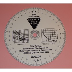 Disque Réglage d'Allumage et de Came