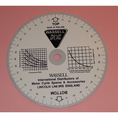Disque Réglage d'Allumage et de Came