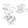 Caoutchouc de Support de Batterie T150 et T160 1968-74