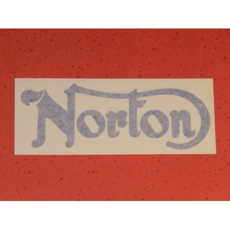 Décalcomanie Norton en Couleur Bleu
