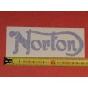 Décalcomanie Norton en Couleur Bleu