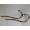 Tubes d'Échappement Relevés pour TRIUMPH T120C et TR6SC 1963-66