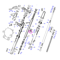 Joint Spies de Fourche, Triumph T140 / TR7