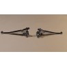 Paire de Leviers Frein et Embrayage Universels, Bout Boule