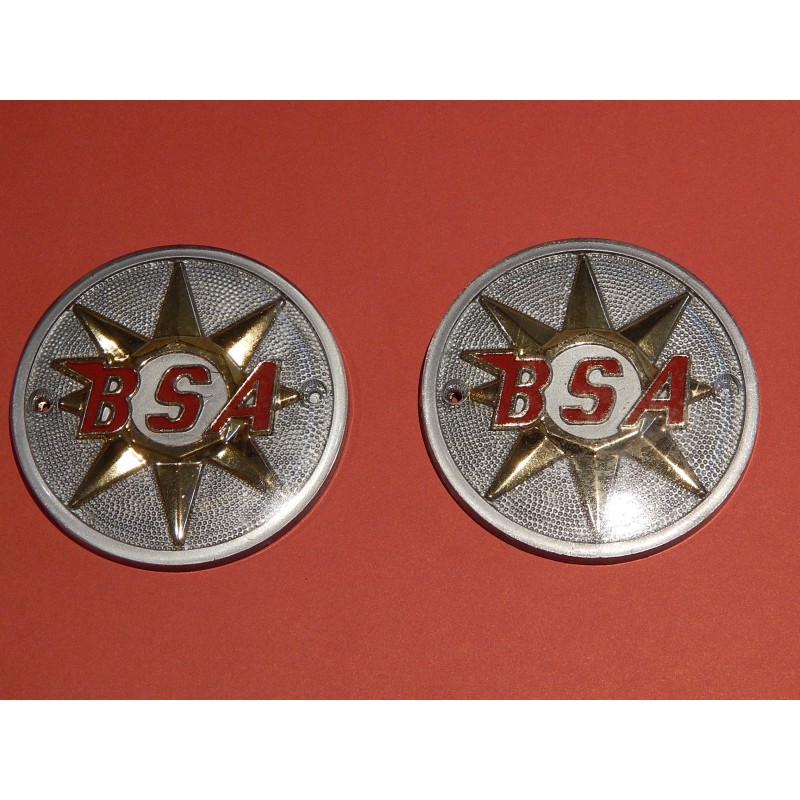 Sigles de Réservoir d'Essence BSA Bantam, B40 et A65 (Modèle Exportation)