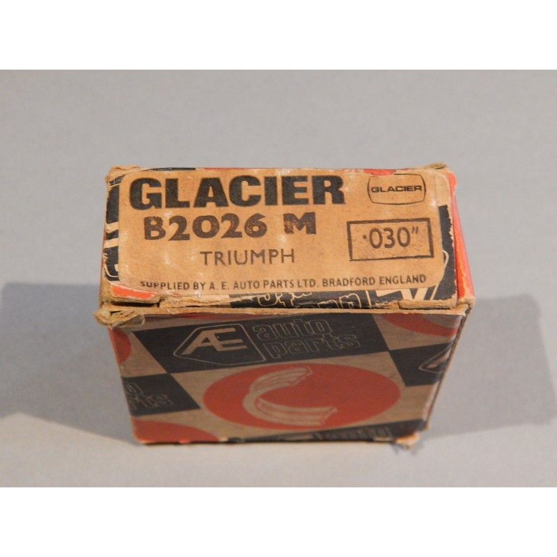 Coussinets de Bielle Neufs d'Époque -0.030" Triumph 650cc et 750cc 1956-