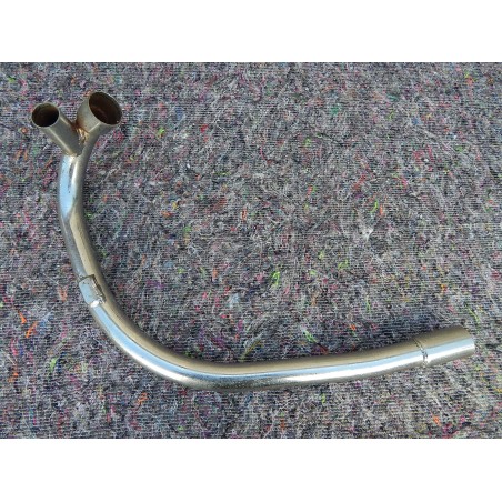 Tube d'Échappement Neuf d'Époque pour Triumph T100 de 1969-70