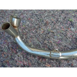 Tube d'Échappement Neuf d'Époque pour Triumph T100 de 1969-70